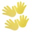hand shape floor markers hand carpet markers hand palm spot marker non slip spot Carousel 7
