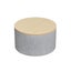 Artiss Storage Blanket Box 60Cm Linen Round Grey Blanket Boxes Carousel 1