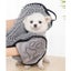 3PCS Quick-Dry Pet Towel Absorbent Bath Towel for Dogs Cats -Blue Carousel 2