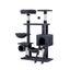 I.Pet Cat Tree 144Cm Tower Scratching Post Scratcher Wood Condo Toys House Bed F Carousel 1