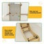 Cat Exercise Wheel Toy,Cat Scratcher Board Carousel 10