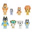 Bluey's Family and Friends - 8 Pack Bluey, Bingo, Chilli (Mum) and Dad (Bandit) Carousel 2