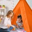 DIY Fort Building Kit 340pcs Construction Castle Builder Toy Carousel 10