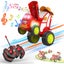 Crazy Jumping Car Toys RC Stunt Dancing Car with LED Light Music Carousel 6