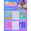 Light Up Bubble Pop Fidget Toy,Electronic Quick Push Game Console,Birthday Gifts Carousel 3
