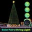 Christmas LED Light Solar Fairy String Light Falling Tree Decoration Carousel 3