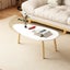 Modern Coffee Table Sofa Bed Side Cocktail Tea Cafe Center Corner Wood Furniture Carousel 4