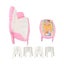 1/16 scale dollhouse living room furniture miniature sofa coffee table with Carousel 4