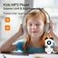 64GB MP3 Player for Kids,Cute Panda Portable Music Player MP3,Child MP3 Player w Carousel 7