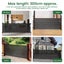 Retractable Baby Gate Safety Cat Enclosure Indoor Pet Dog Fence Guard Barrier Carousel 4