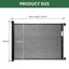 Retractable Baby Gate Safety Cat Enclosure Indoor Pet Dog Fence Guard Barrier Carousel 13