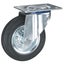 Caster Swivel Rubber 70kg 80mm Carousel 1
