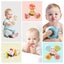 12 PCS DIY Stackable Suction Cup Spinner Toys Carousel 5
