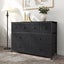 Chest of 8 Drawers Black Bedroom Dresser Storage Organizer Unit Fabric Carousel 7