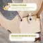 Wood Cat Wheel Exercise Treadmill Dog Running Exerciser Puppy Walking Gym Carousel 2