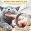 Wood Cat Wheel Exercise Treadmill Dog Running Exerciser Puppy Walking Gym Carousel 13