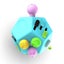 Fidget Dodecagon 12-Side Fidget Cube Carousel 5