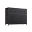 Chest of 8 Drawers Black Bedroom Dresser Storage Organizer Unit Fabric Carousel 9