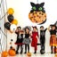 Halloween Felt Pumpkin Hanging Decoration Set for Indoor Outdoor Hanging Carousel 7