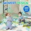 177PCS DIY Castle Construction Fort Building Toy Kit Carousel 2
