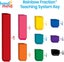 Plastic Rainbow Tower Cube Set Carousel 5