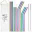 Reusable Stainless Steel Metal Straws with Case Carousel 4