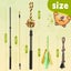 Interactive Flirt Toy Pole Dog Cat Play Wand Retractable Agility Training Stick Carousel 10