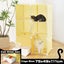 Cat Cage Enclosure Pet Crate Litter Box Rabbit Hutch Carousel 3
