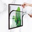 Magnetic Kids Art Frame Children Artwork Display Picture Frame Carousel 3