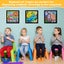 Magnetic Kids Art Frame Children Artwork Display Picture Frame Carousel 7