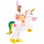 Inflatable Costume Unicorn Riding a Unicorn Air Blow-up Deluxe Christmas Costume Carousel 7