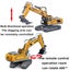 Excavator Toys Construction Tractor Remote Control Carousel 6