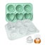 2p Rose Ice Cube Mold, Heart Shapes Ice Cube Tray Silicone Ice Mold Fun Shapes3 Carousel 4