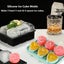 2p Rose Ice Cube Mold, Heart Shapes Ice Cube Tray Silicone Ice Mold Fun Shapes3 Carousel 7
