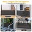 Retractable Baby Gate Pet Safety Dog Cat Fence Enclosure Safe Guard for Stairs Carousel 4