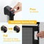 Retractable Baby Gate Pet Safety Dog Cat Fence Enclosure Safe Guard for Stairs Carousel 5