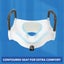 5 Inch Raised Toilet Seat with Arm Carousel 7