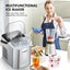 Maxkon 12kg Ice Maker Portable Cube Making Machine Countertop Home Self Cleaning Carousel 1