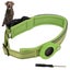dog collar reflective pet collar pet location tracking collar Dog Collar Green Carousel 7