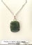 greenstone pendant setting in sterling silver with STG Chain Carousel 1