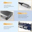 USB C Hub Adapter, USB C Docking Station 10 in 1 Type C Multiport USB hub 3.0 wi Carousel 8