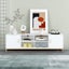TV Stand Media Console Modern Storage Table Entertainment Centre Hidden 180cm Carousel 3
