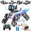Remote Control Robot Dog Toy 2.4Ghz 8WD Gesture Sensing Stunt Cars Carousel 4
