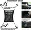 Dog Car Barrier 3 Layer,Backseat Barrier for Dogs,Purse Holder for Car Carousel 8