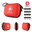 Mini First Aid Kit 100PCS Medical Supplies Hard Shell Small Case Carousel 3