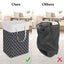 Laundry Basket Hamper Large Collapsible with Carry Handles Clothes Hampers 75L Carousel 9