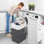 Laundry Basket Hamper Large Collapsible with Carry Handles Clothes Hampers 75L Carousel 11