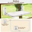 Cordless Cat Window Perch,Cat Hammock Carousel 10