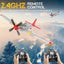 RC Plane P51D Mustang RTF for Beginners,2.4Ghz 4CH Remote Control Airplane Easy Carousel 12