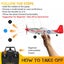 RC Plane P51D Mustang RTF for Beginners,2.4Ghz 4CH Remote Control Airplane Easy Carousel 13